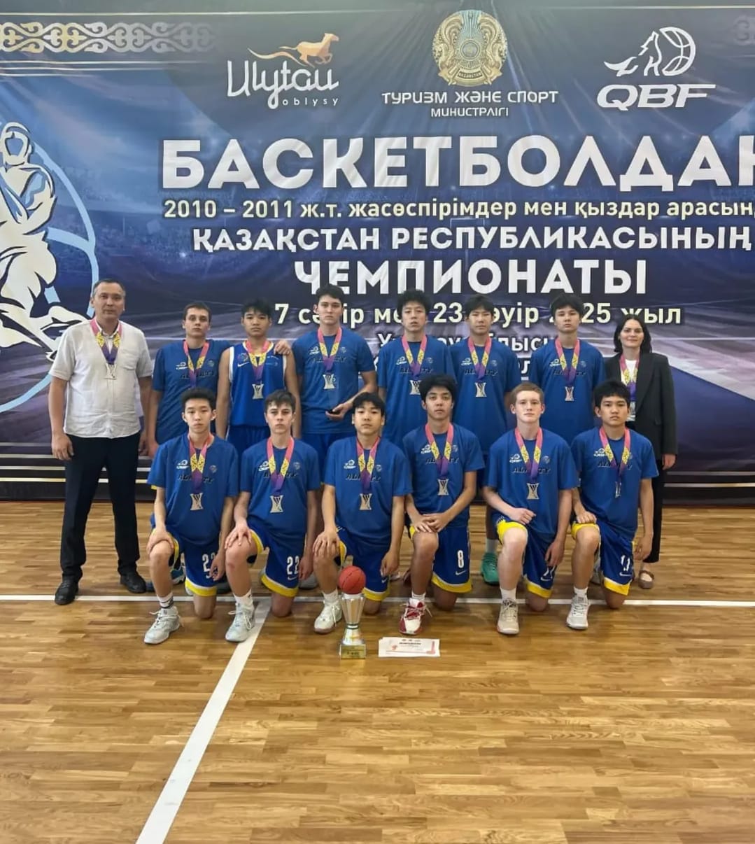 Баскетболдан Қазақстан Республикасы Чемпионатында 2 орын күміс жүлделі Чемпион атанған командасын құттықтаймыз. 9А сынып оқушысы Сембай  Ерхан жүлделі орын құтты болсын! Жезқазған қаласы.
