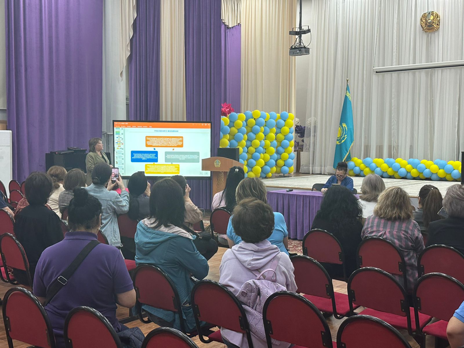 В КГУ «Школа-гимназия №5» состоялось родительское собрание для 11 классов «О подготовке и проведении итоговой аттестации обучающихся».