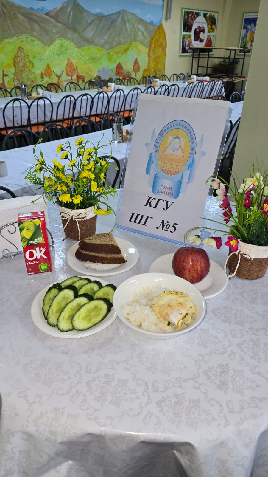 Меню блюд на 22 мая 2025 года